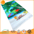 100% cotton promotional cheap 2015 custom print beach towel custom printed towels custom beach towel pillow OEM wholesale